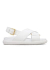 Fussbett Shoe - White-Sandals-Marni-Butler Loftet