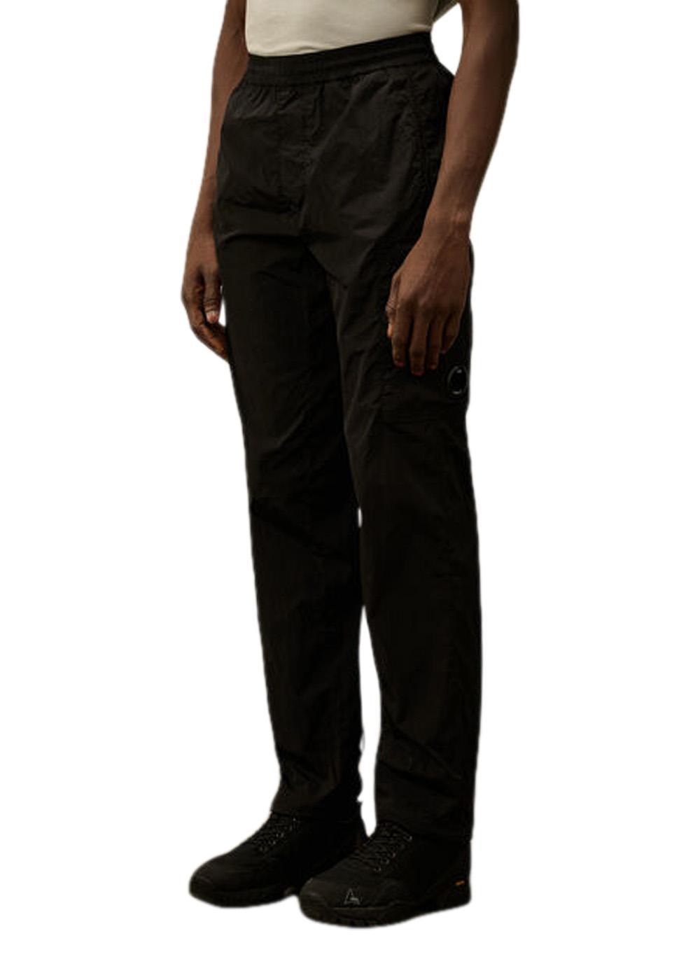 GARGO PANT CHROME - Black-Pants-C.P. Company-Butler Loftet