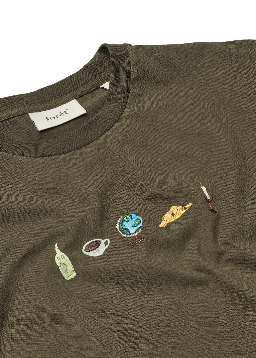 GEAR T-SHIRT - Pine-T-shirts-Forét-Butler Loftet