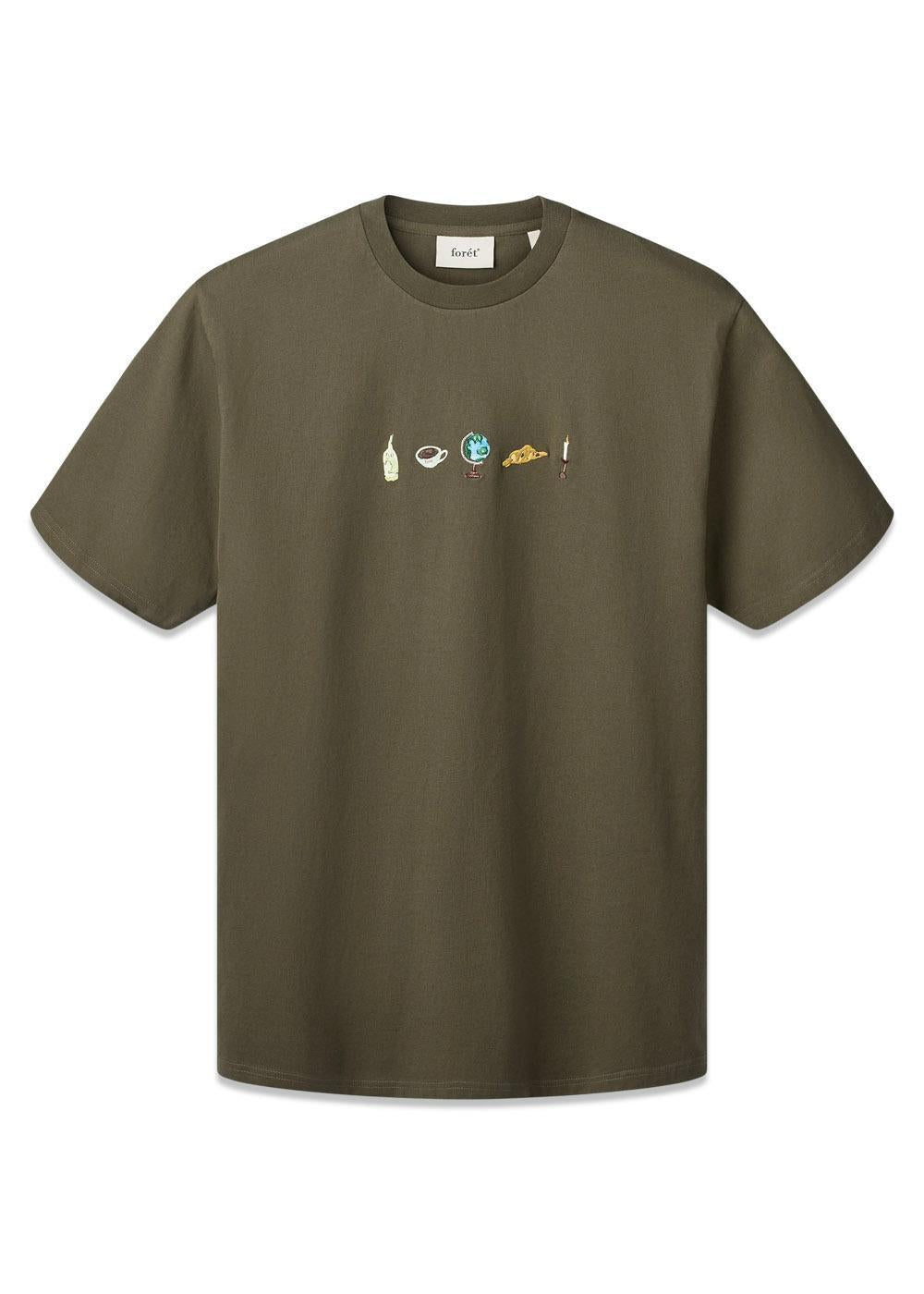 GEAR T-SHIRT - Pine-T-shirts-Forét-Butler Loftet