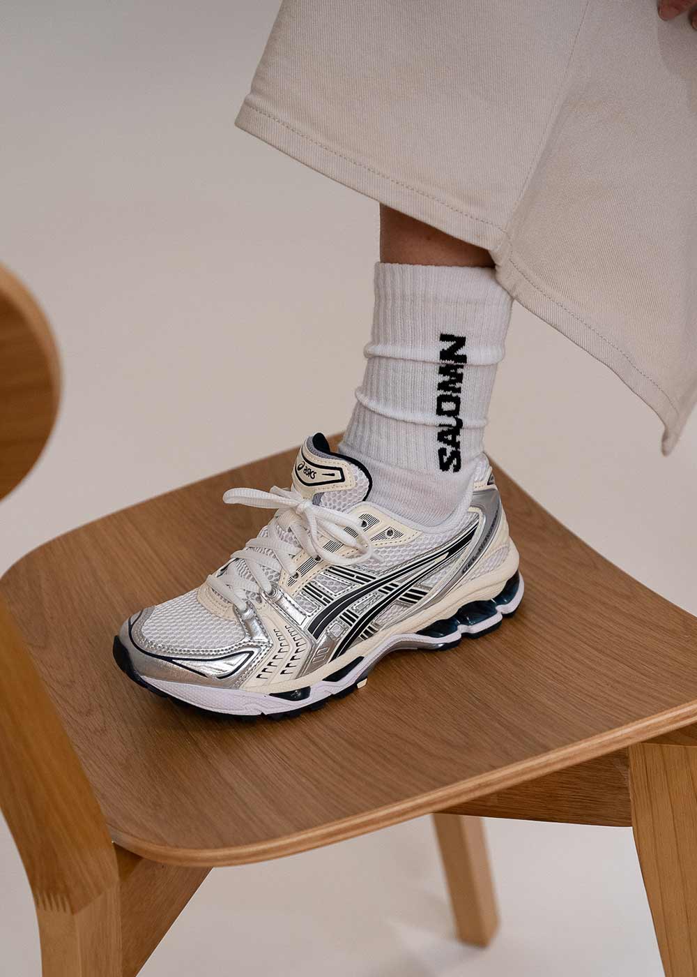 GEL-KAYANO 14 - White/Midnight-Shoes-Asics-Butler Loftet