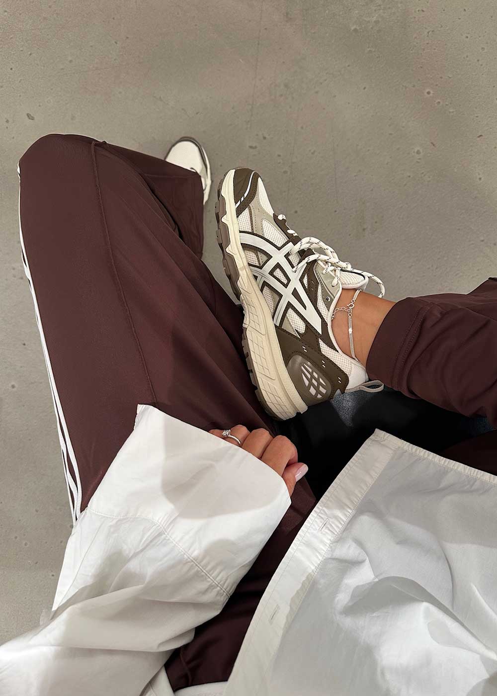 GEL-NUNOBIKI - Cream/Brown Storm