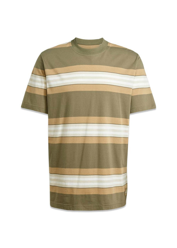 GRFX TEE Q1 - Olive Strata-T-shirts-Adidas Originals-Butler Loftet