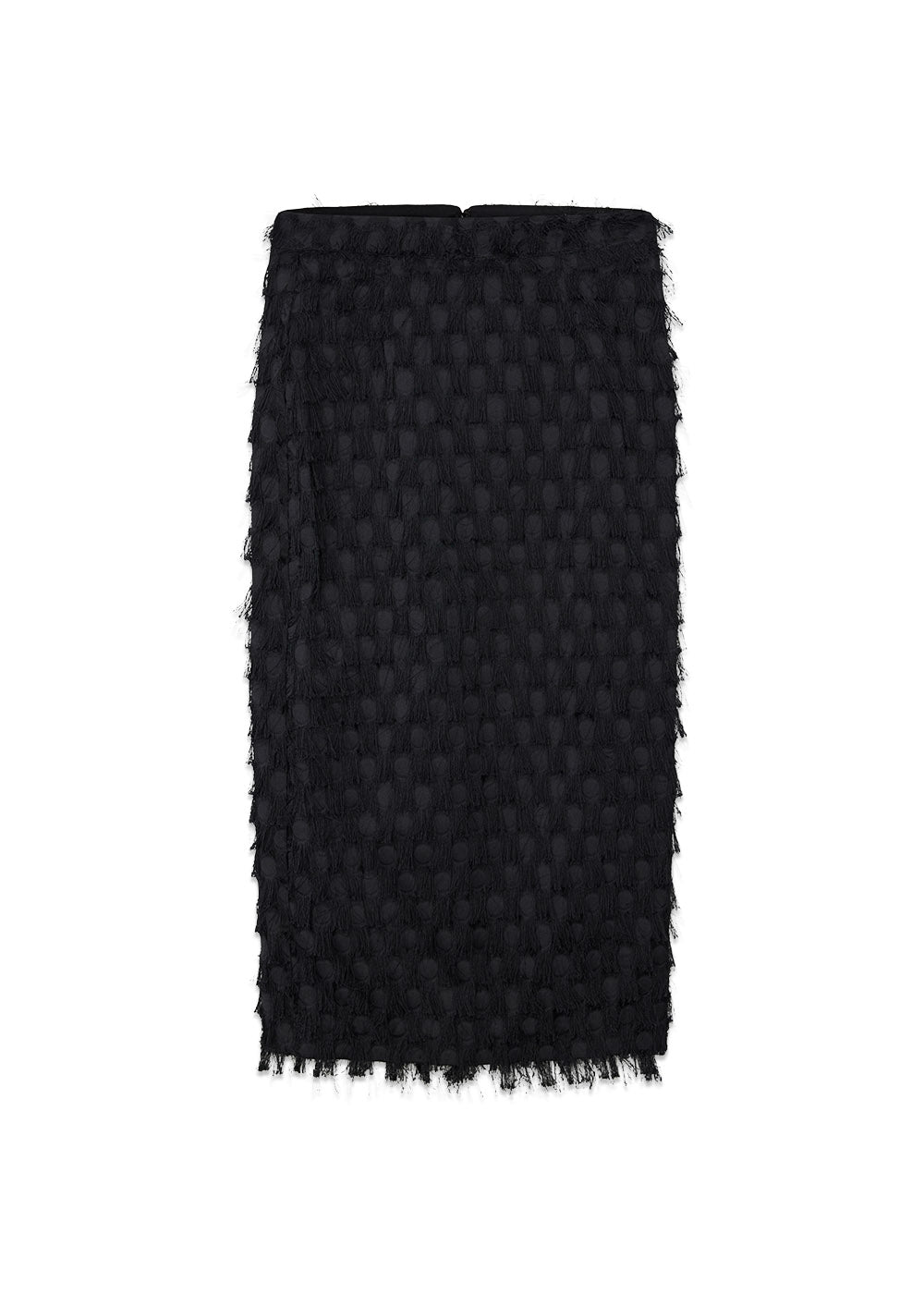 Gabrielle - Abstract Fringes - Black