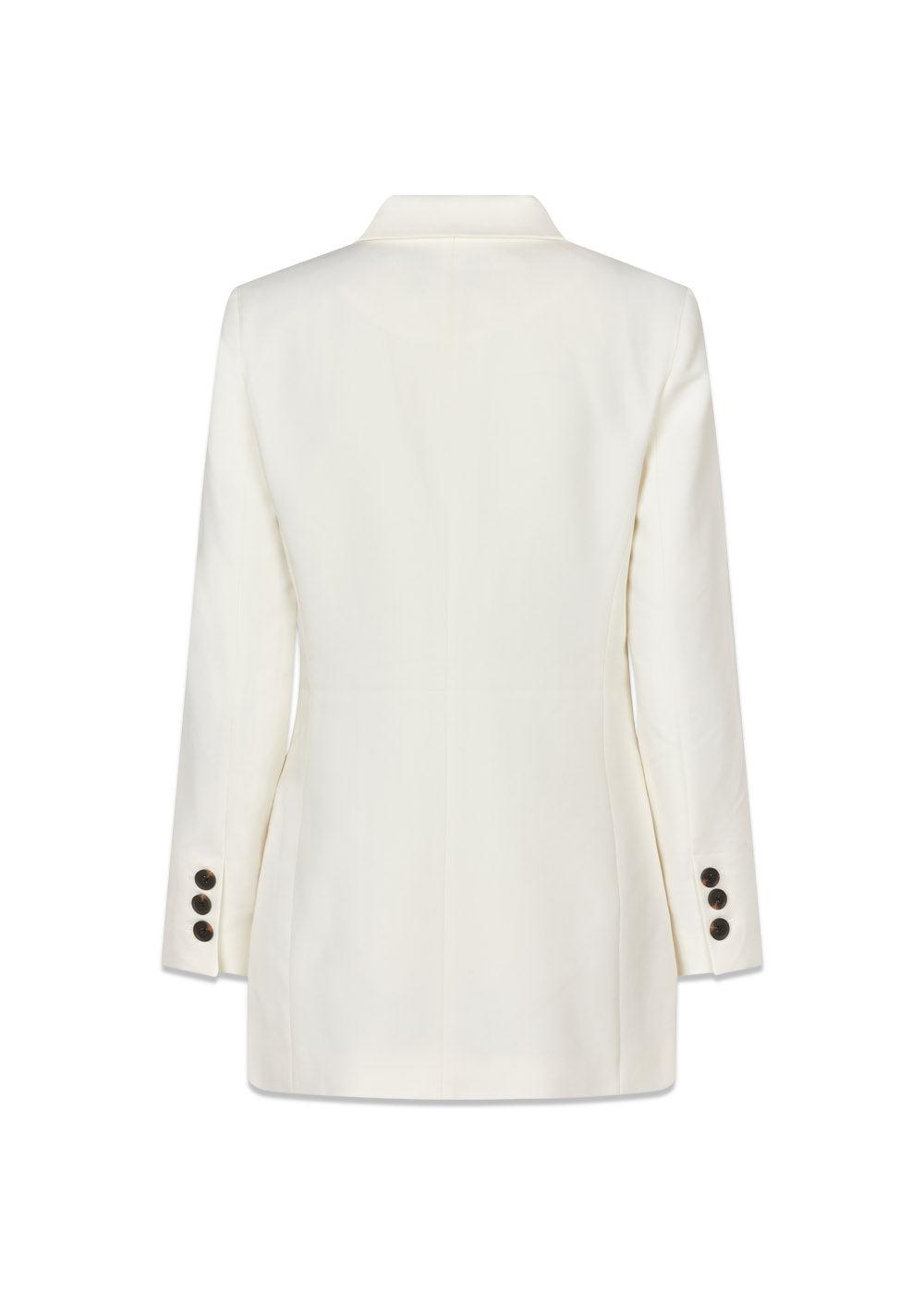 GaleMD slim blazer - Soft White-Blazers-Modström-Butler Loftet