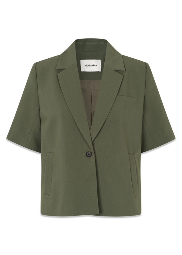 Galemd SS blazer - Army Dust-Blazers-Modström-Butler Loftet