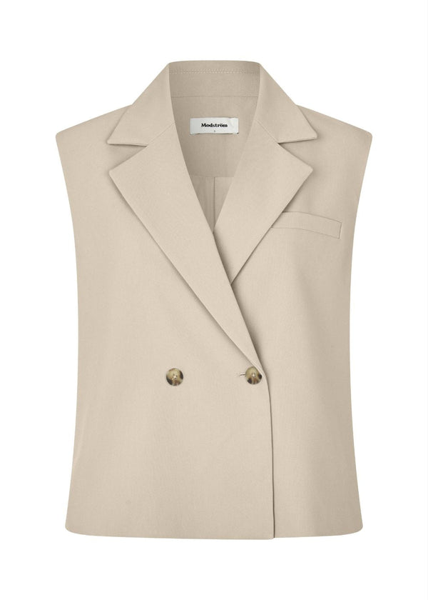 Galemd vest - Powder Sand-Blazers-Modström-Butler Loftet