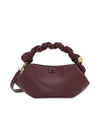 Ganni Bou Bag Mini - Burgundy-Bags-Ganni-Butler Loftet