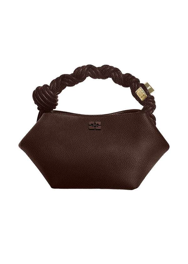Ganni Bou Bag Mini Grained - Chicory Coffee-Bags-Ganni-Butler Loftet