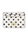 Ganni Bou Card Holder Print Dots - Egret-Wallet/Purse-Ganni-Butler Loftet