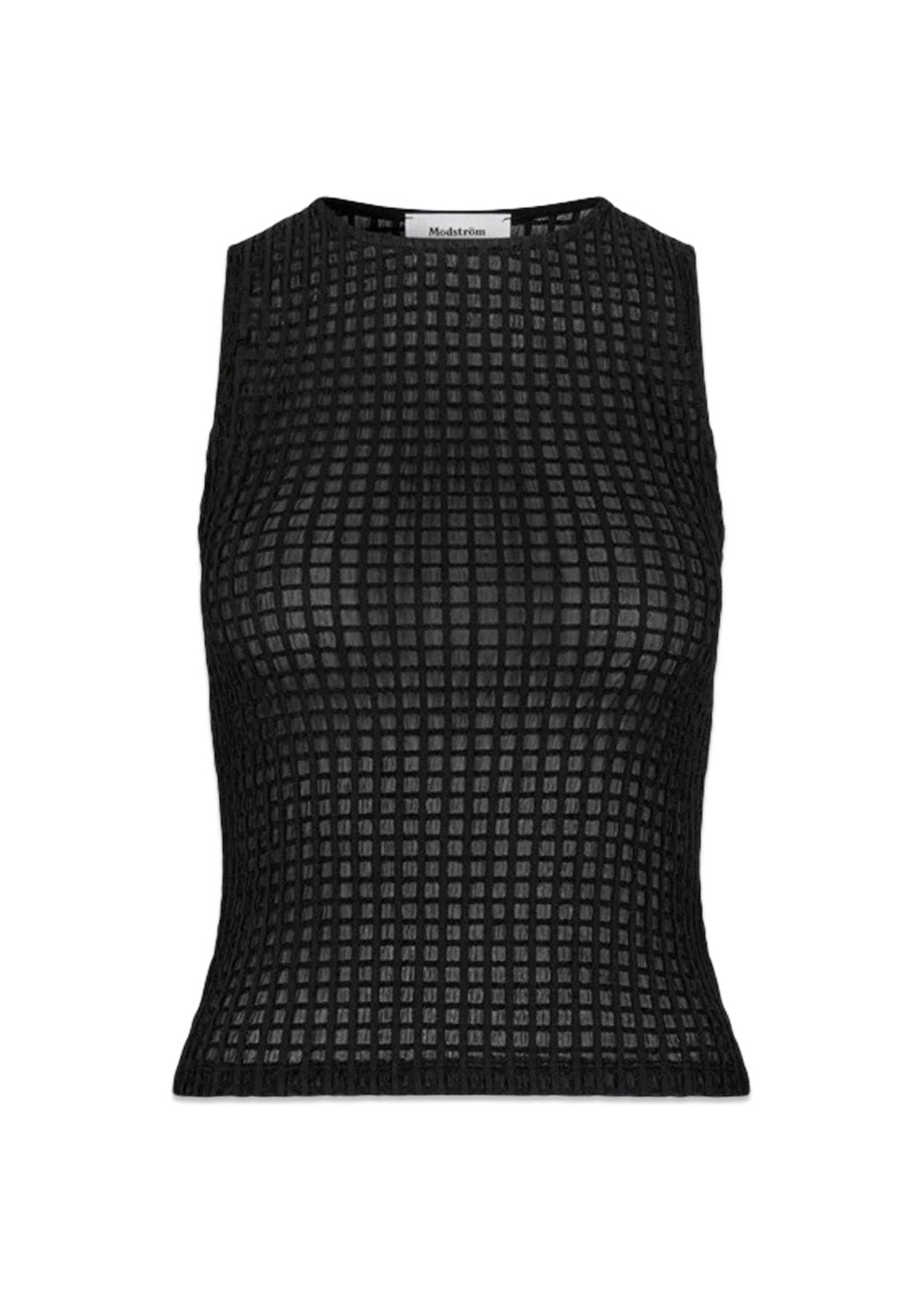 GeniferMD tank top - Black-Top-Modström-Butler Loftet