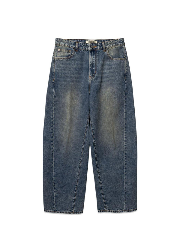 Ghat Twisted Jeans - Blue Vintage-Jeans-Woodbird-Butler Loftet