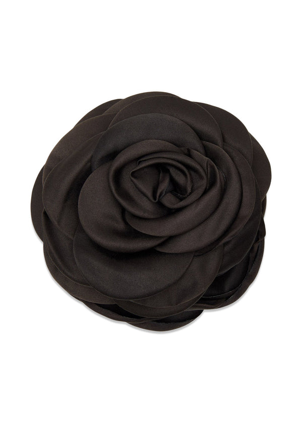 Giant Satin Rose Claw - Black-Accessories-PICO-Butler Loftet