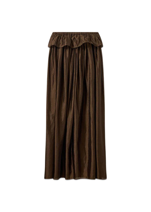 Gilian Maxi Skirt - Espresso-Skirts-The Garment-Butler Loftet