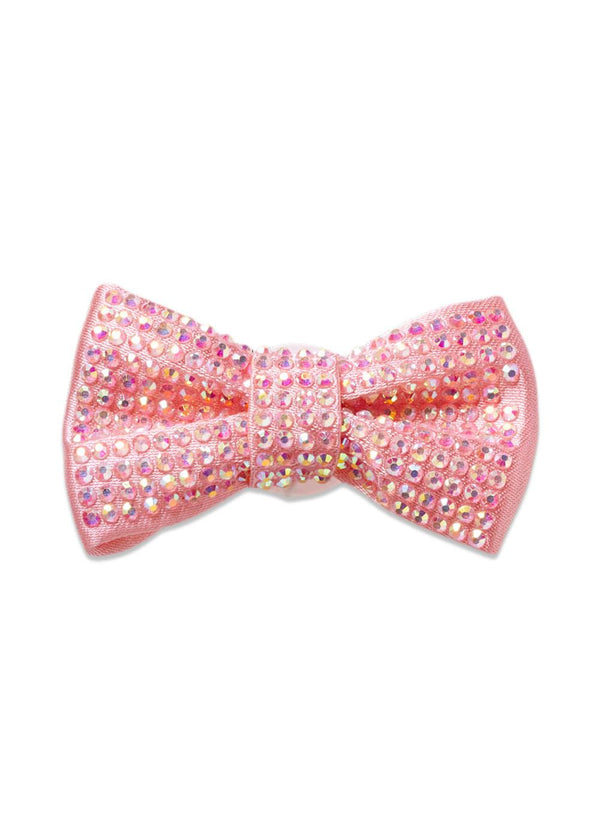 Glitzy Pink Bow - No Color Applicable-Shoes-Crocs-Butler Loftet