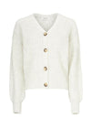 Modströms Goldie cardigan - Off White. Køb strik her.