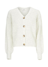 Modströms Goldie cardigan - Off White. Køb strik her.