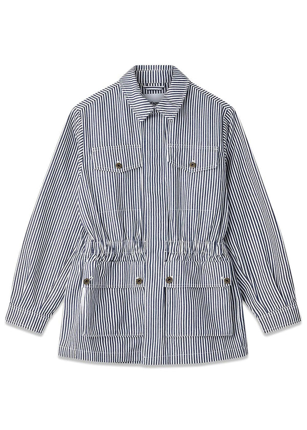 H2O Fagerholts Good Vibes Jacket - Off White/Blue. Køb overtøj her.
