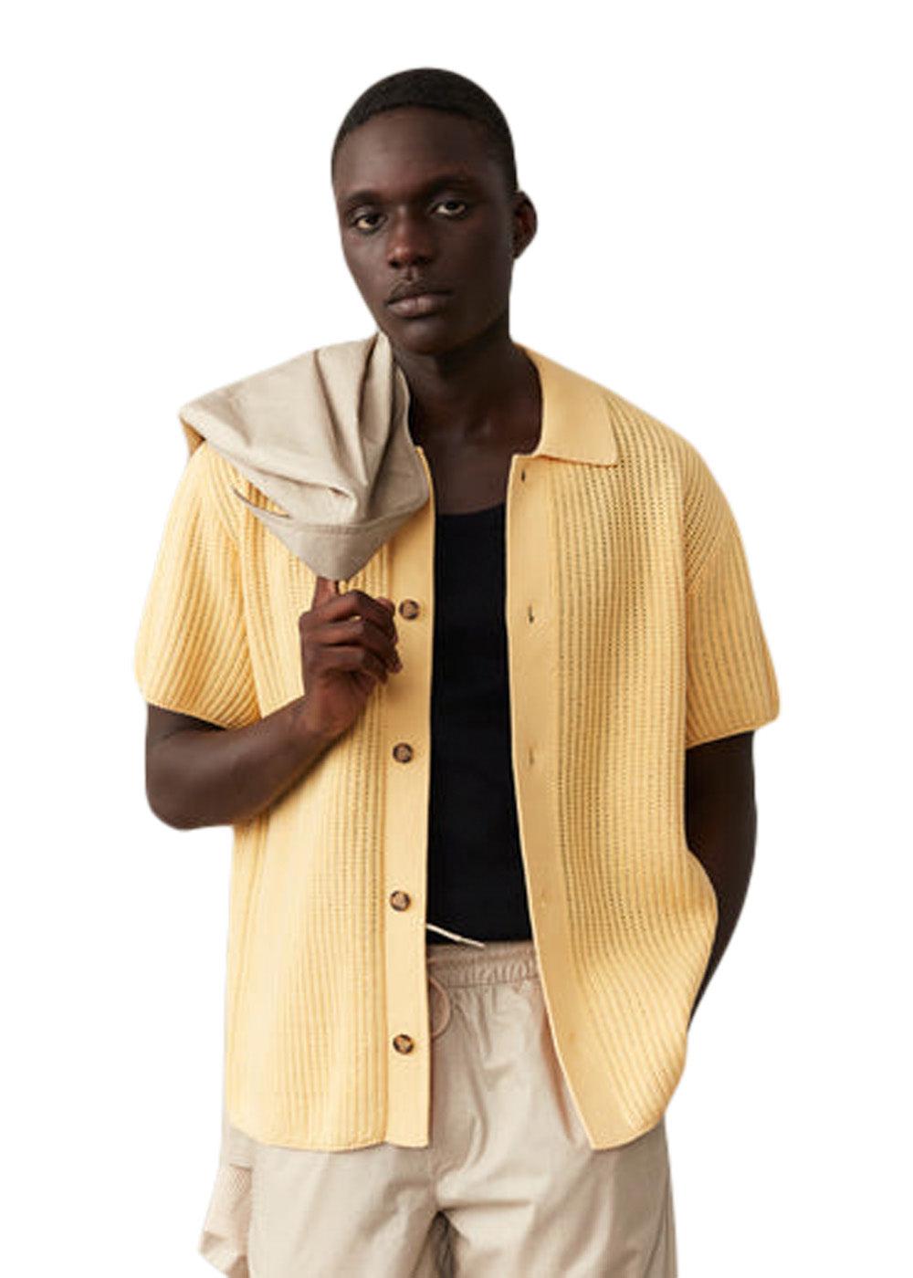 Gustavo Knit Shirt - Creamy Yellow