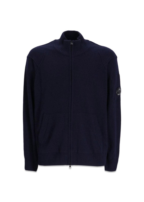 HALF ZIP KNIT - Total Eclipse-Knitwear-C.P. Company-Butler Loftet