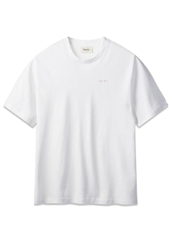 HAZE T-SHIRT - White-T-shirts-Forét-Butler Loftet