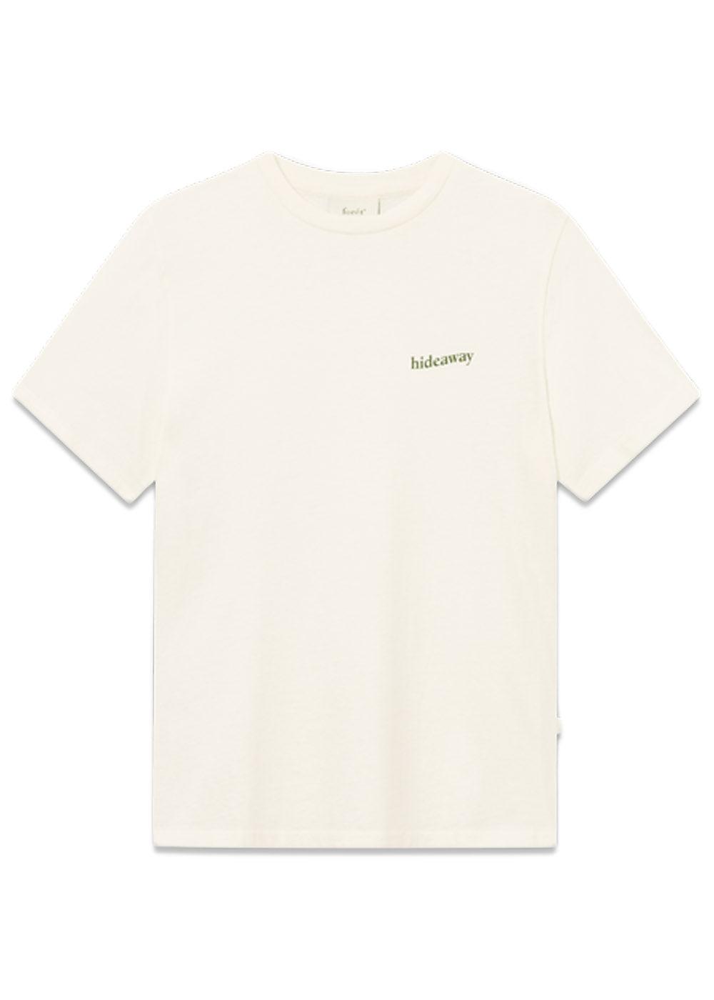 HIDEAWAY T-SHIRT - Cloud/Green