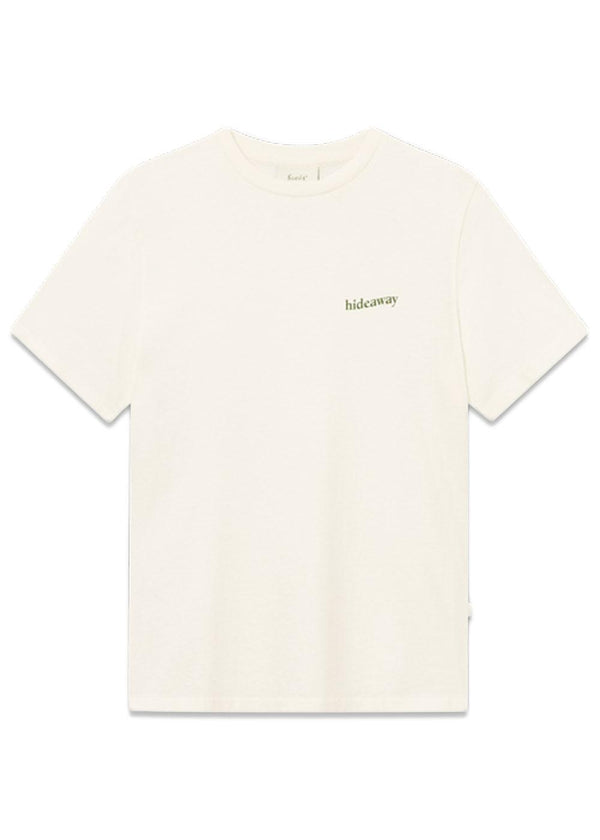 HIDEAWAY T-SHIRT - Cloud/Green