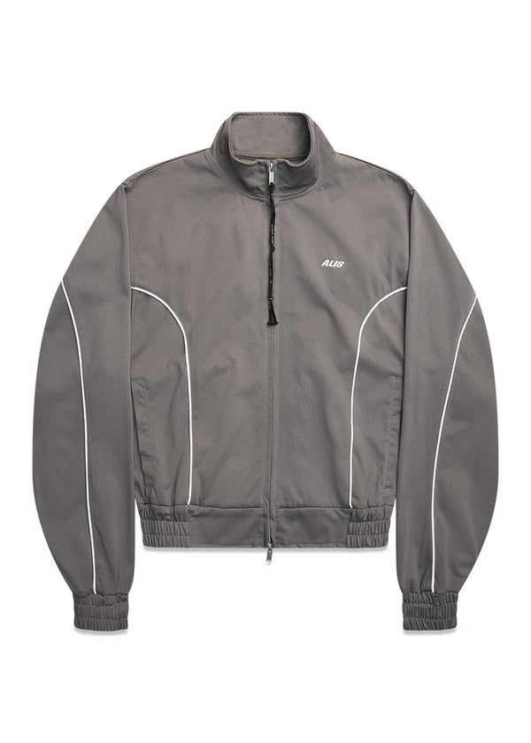 HRISTO TONY FIT TRACK TOP - Dark Grey-Shirts-ALIS-Butler Loftet