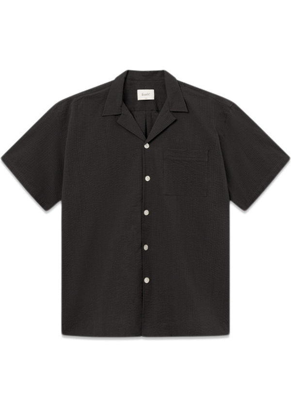 HUSH SS SHIRT - Washed Black