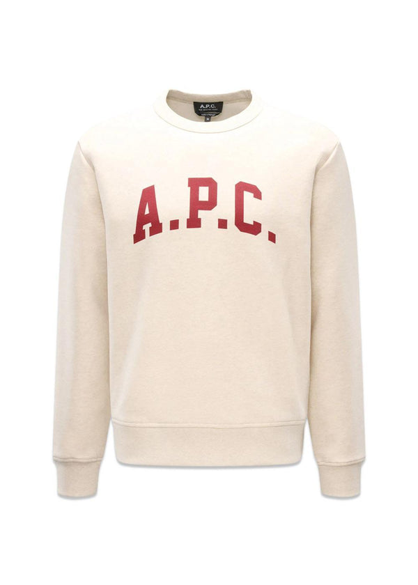 Harris Sweat - Ecru Chine-Sweatshirts-A.P.C-Butler Loftet