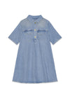 Heavy Denim Mini Dress - Tint Wash