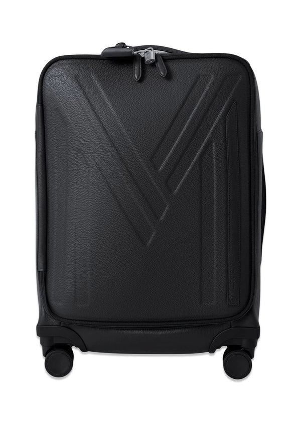 Heritage 4 Wheel Suitcase - Black-Bags-Mulberry-Butler Loftet