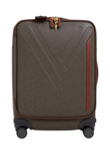 Heritage 4 Wheel Suitcase Eco Sctchgrain - Mole-Cognac-Bags-Mulberry-Butler Loftet