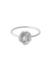Hidden Pearl Ring - Silver