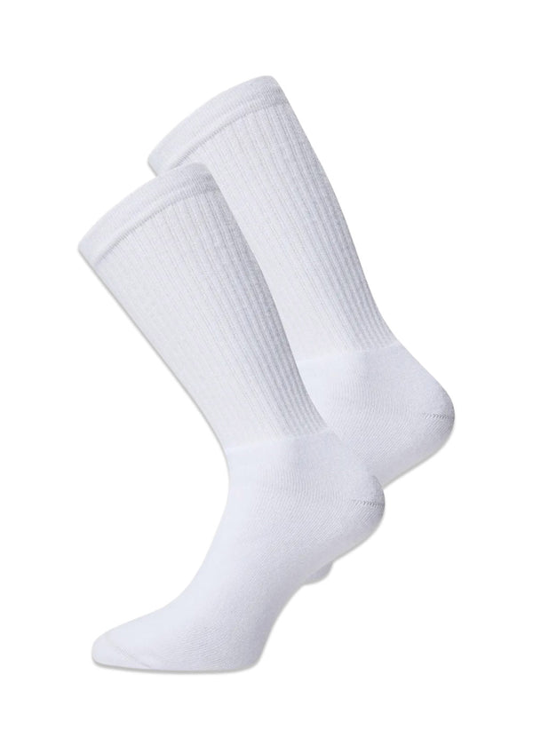 High Cut Tennis 2 pack - White-Socks/stockings-Resterôds-Butler Loftet