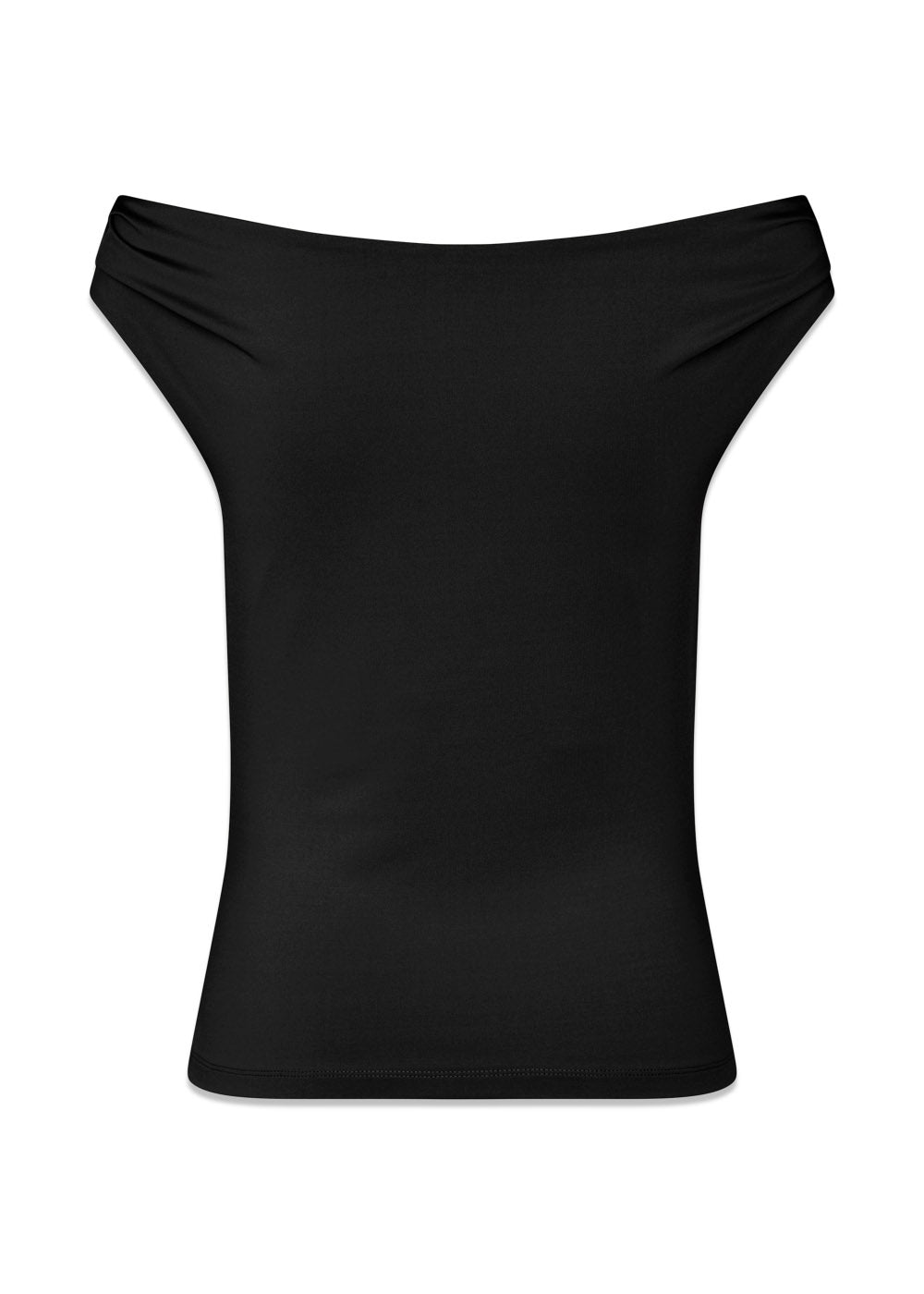 HimaMD off-shoulder top - Black-Top-Modström-Butler Loftet