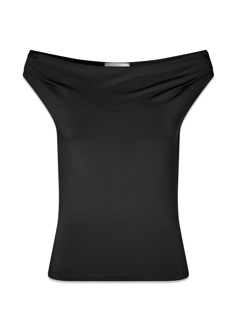 HimaMD off-shoulder top - Black-Top-Modström-Butler Loftet