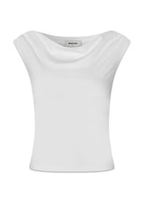 HimaMD off-shoulder top - Soft White-Top-Modström-Butler Loftet