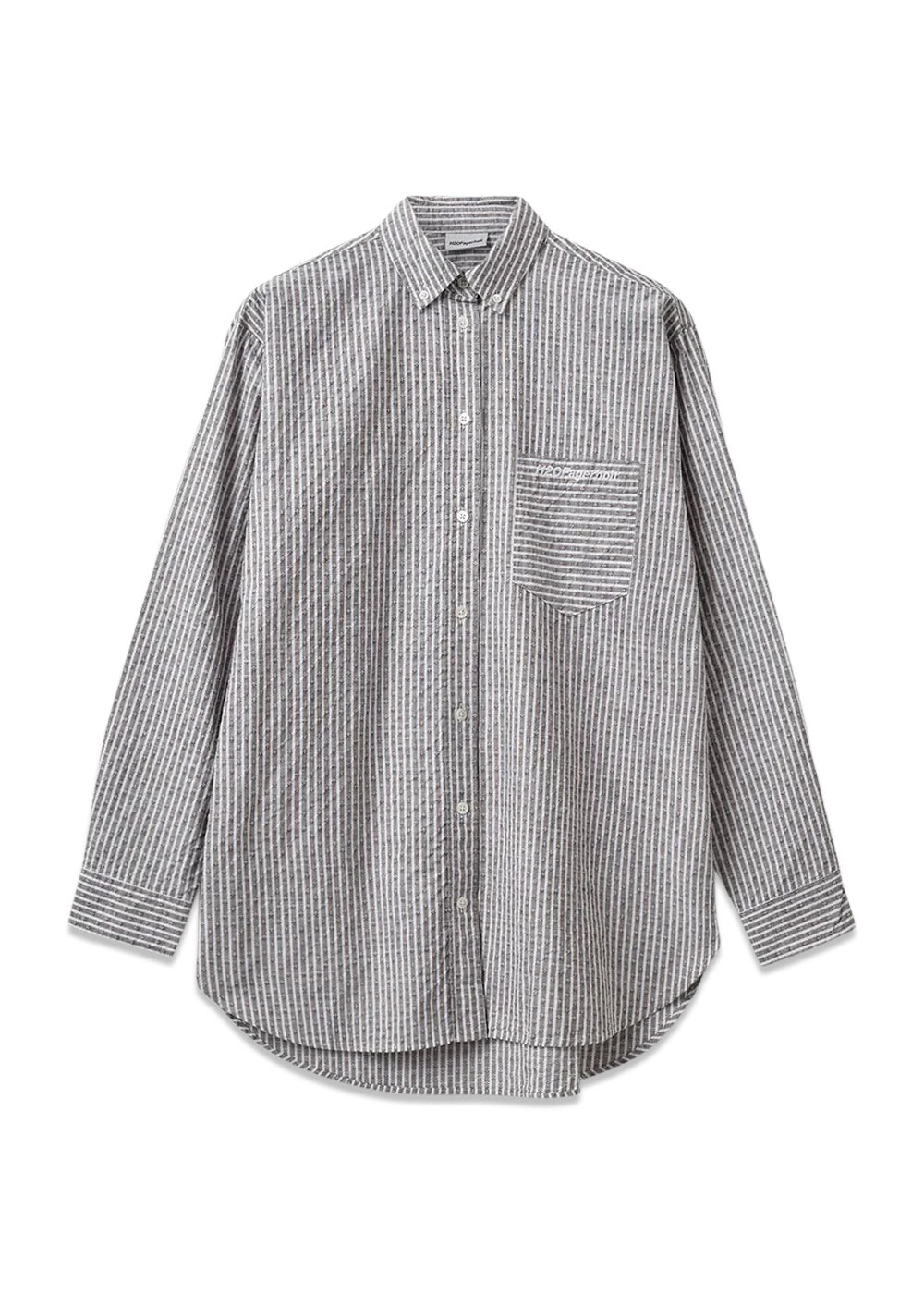 Holiday Shirt - Brown Stripe