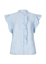 HolidayMD top - Cashmere Blue-Top-Modström-Butler Loftet
