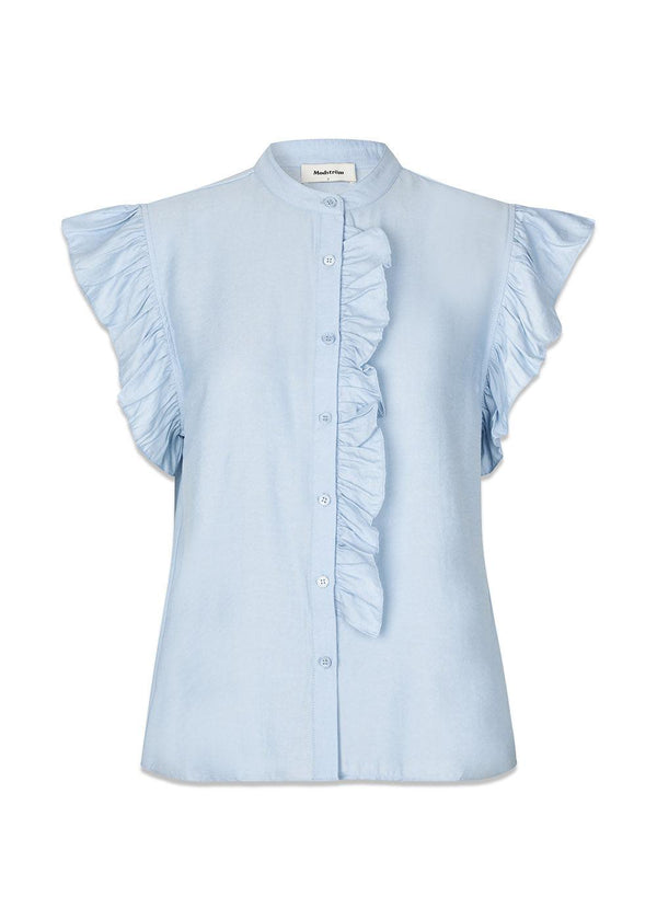 HolidayMD top - Cashmere Blue-Top-Modström-Butler Loftet