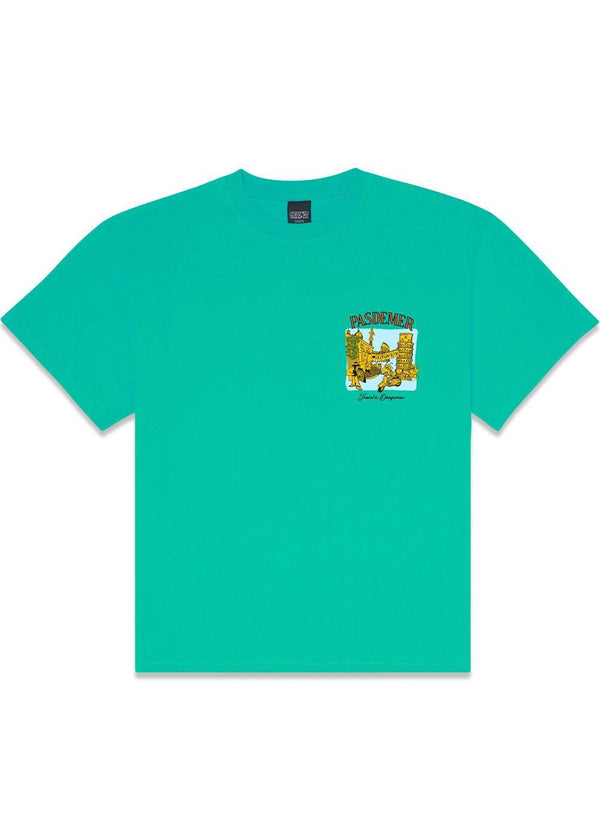 I LOVE ITALY TEE - Mint Green-T-shirts-Pas de Mer-Butler Loftet