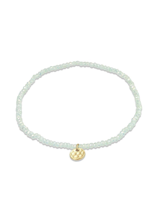 INDIE bracelet green, gold-plated - Gold Plated-Jewellery-Pilgrim-Butler Loftet