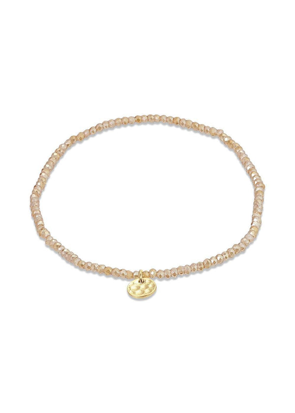 INDIE bracelet peach, gold-plated - Gold Plated-Jewellery-Pilgrim-Butler Loftet