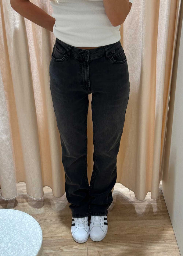 IVY-Lulu Jeans wash Bangkok Black - Black