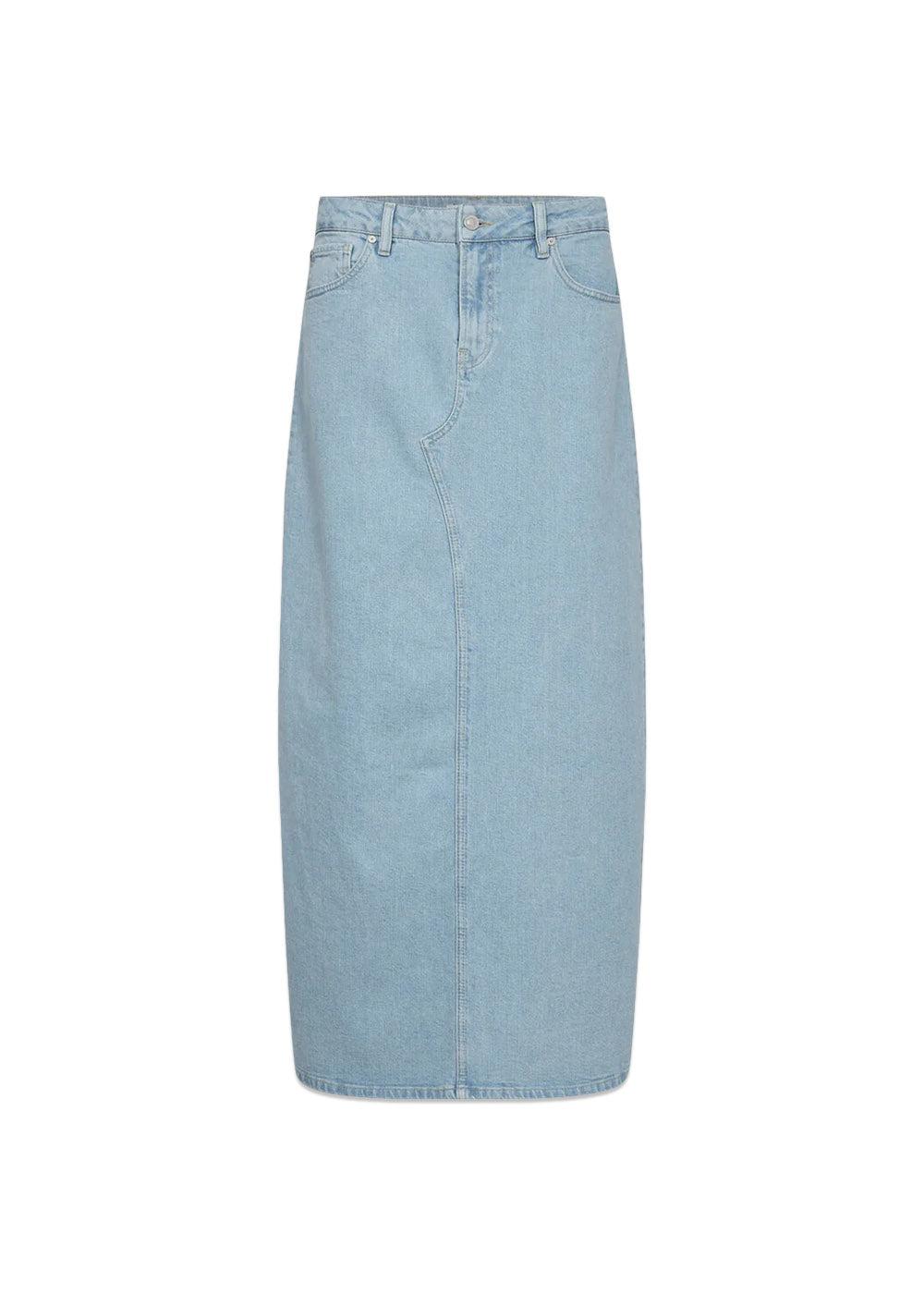 IVY-Zoe Maxi Skirt Wash Mallorca - Denim Blue