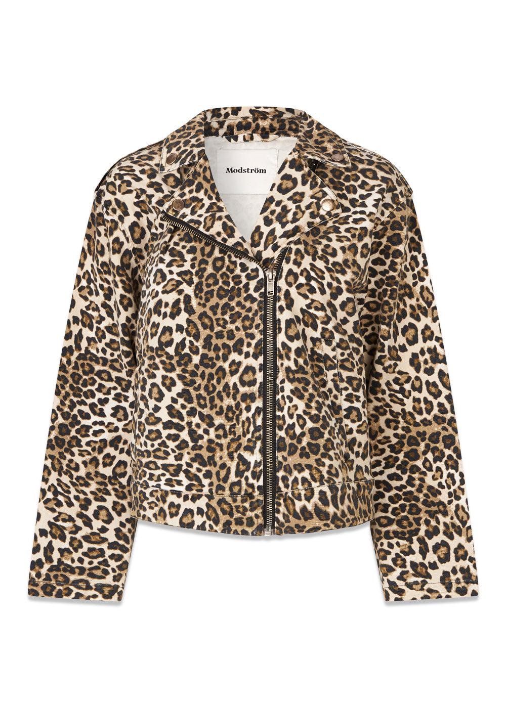 Ibenmd print jacket - Leo Leo Print-Outerwear-Modström-Butler Loftet