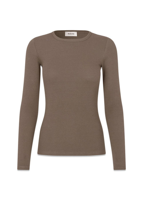Igormd LS t-shirt - Chocolate Chip-T-shirts-Modström-Butler Loftet