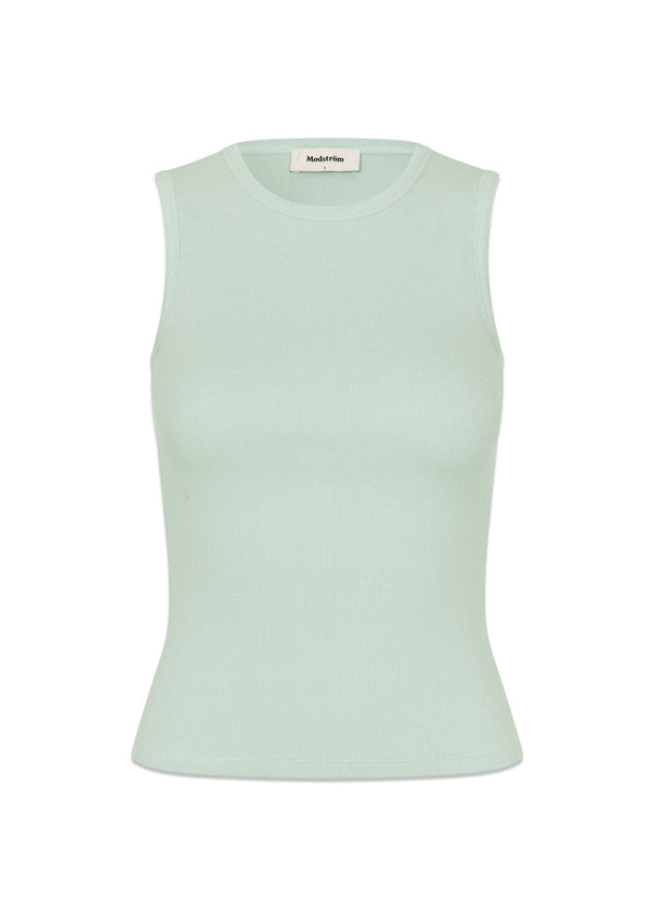 Igormd o-neck top - Ocean Green-Top-Modström-Butler Loftet