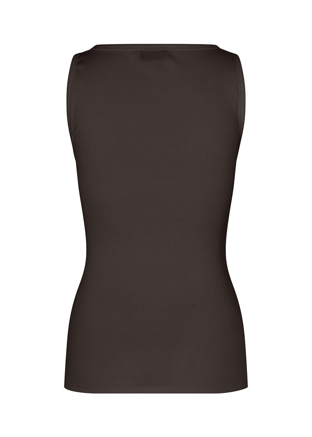 Igormd tank top - Seal Brown-Top-Modström-Butler Loftet